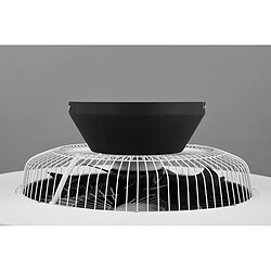 Avis Lumière Ventilateur de plafond moderne Halmstad noir mat 3000-6500K télécommande