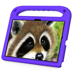 Coque en TPU anti-rayures avec béquille violet pour Samsung Galaxy Tab A8 10.5 (2021)