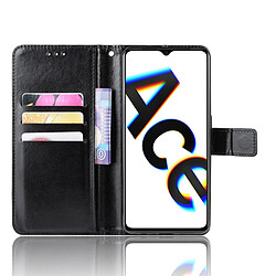 Wewoo Housse Coque Pour Oppo Reno Ace Retro Étui Crazy Horse Texture Horizontal Etui en cuir avec support et fentes cartes et cadre photo Noir pas cher