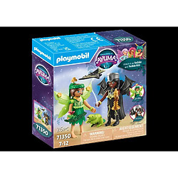 Fox Pathé Europa Playmobil 71350 Forest et Bat Fairies - Adventures of Ayuma - avec Deux Personnages, Deux Animaux Totem - Place a la Magie des fees - Histoire & Imaginaire - Des 7 Ans pas cher