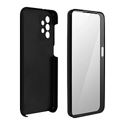 Avizar Coque Samsung Galaxy A32 5G Protection Arrière Rigide et Avant Souple noir