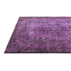 Avis Vidal Tapis de laine 292x175 Violet Ultra Vintage