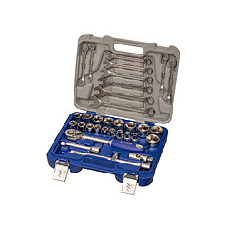 Irimo - Coffret de clés et douilles 1/2" 8-32 mm, 33 pièces - 129-33W-4