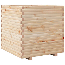 vidaXL Jardinière 70x70x72 cm bois de pin massif