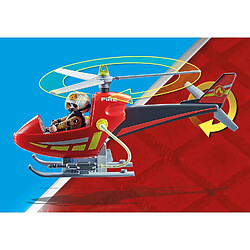 Avis Playmobil® Hélicoptère bombardier des pompiers