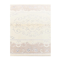 Vidal Tapis de laine 183x122 beige Darya pas cher