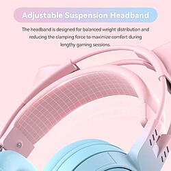 Avis Yonis Casque Audio Sans Fil Oreilles De Chat RGB