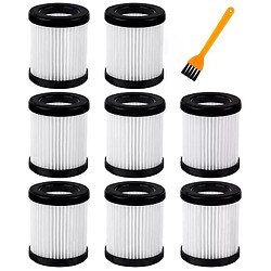 Lot de 8 filtres HEPA de remplacement, pour aspirateur sans fil MOOSOO XL 618A