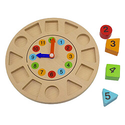 Acheter Horloge en bois Jouets Enfants Jouet Éducatif Bloc Jouets pour Enfants Enfants de Noël Nouvel An Cadeaux