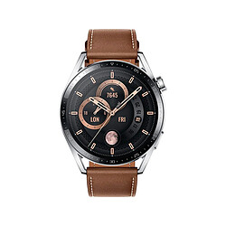 Huawei Watch GT3 46mm Acier Inoxydable Marron JPT-B19