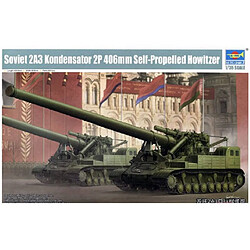 Trumpeter Maquette Char Soviet 2a3 Kondensator 2p 406mm Self-propelled Howitzer