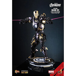 Hot Toys MMS741D61 - Marvel Comics - The Avengers - Iron Man Mark VII Black & Gold Version pas cher