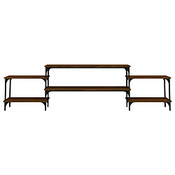 Acheter vidaXL Meuble TV chêne marron 197x35x52 cm bois d'ingénierie