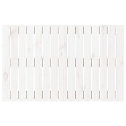 Acheter Maison Chic Tête de lit scandinave pour lit adulte,Meuble de chambre murale Blanc 95,5x3x60 cm Bois massif de pin -MN68848