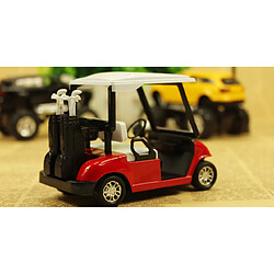 Avis Universal Chariot de golf électro-pneumatique de cour graduée 1/20 en alliage moulé sous pression pour retirer le modèle de voiture écologique Série de cadeaux pour enfants | Chariot jouet moulé sous pression (rouge)