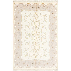 Vidal Tapis de laine 191x124 beige Darya