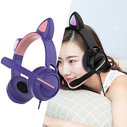 Over Ear Casque Casques Microphone Filaire pas cher