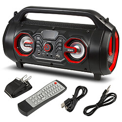 Enceinte portable Audiocore bazooka, bluetooth 5.0, radio FM, micro carte, SDIPX4, 2000mAh, AC875 pas cher