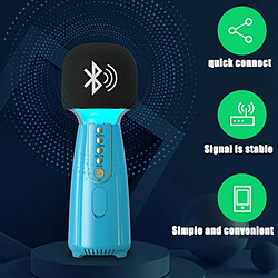 L868 Microphone Sans Fil Bluetooth Home Karaoke Professional Handheld Mic Haut-Parleur Audio Lecteur Mp3 Noir pas cher