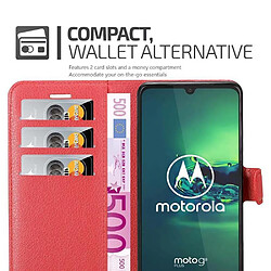 Acheter Cadorabo Coque Motorola MOTO G8 PLUS Etui en Rouge