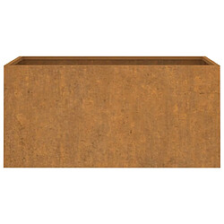 Acheter vidaXL Jardinière 62x30x29 cm acier corten