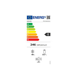 Réfrigérateur combiné 70cm 415l ventilé blanc - RT42CG6624WW - SAMSUNG