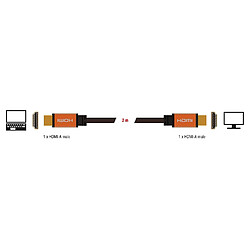 Acheter DeLock Câble HDMI Haute Vitesse 48 Gbps 8 K 60 Hz 2,0 m