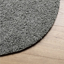 Avis vidaXL Tapis shaggy PAMPLONA poils longs moderne vert Ø 200 cm