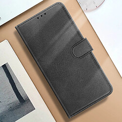 Avizar Étui pour HTC U23 Pro Clapet Portefeuille Fonction Stand Sleek Cover Noir pas cher