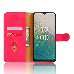 Htdmobiles Housse pour Nokia C32 - etui coque pochette portefeuille + verre trempe - ROSE