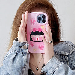 GUPBOO Étui pour iPhone11ProMax parodie tootzui amour fille amusement coque de téléphone