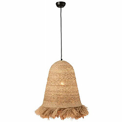 Paris Prix Lampe Suspension Design Ozie 50cm Naturel