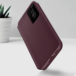 Acheter Étui Samsung Galaxy S22 Plus à Fenêtre Smart Clear View Cover Orginal bordeaux