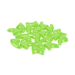 Wewoo 20 PCS Silicone Soft Cat Nail Caps / Griffe de patte de chat / Protecteur d'ongles pour animaux de compagnie / Cache-ongles de chatTaille S Vert