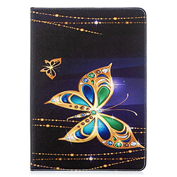 Etui en PU impression de motifs avec support papillon pour votre Apple iPad 10.2 (2019)