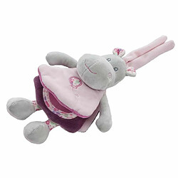 BigBuy Fun Jouet Peluche Hippopotame Livret