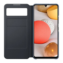 Étui Samsung Galaxy A42 5G Fenêtre Tactile S View Wallet Cover Original noir