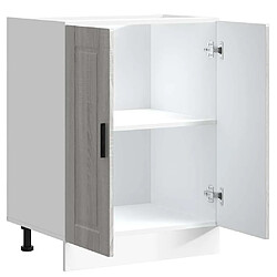 Acheter vidaXL Armoire de cuisine Porto sonoma gris bois d'ingénierie