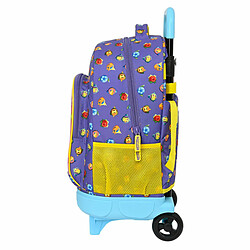 Avis Cartable à roulettes SuperThings Guardians of Kazoom Violet Jaune (33 x 45 x 22 cm)