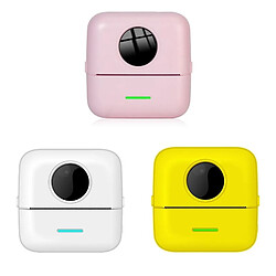 Yonis Mini Imprimante Bluetooth Papier Couleur Rose