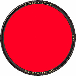 B+W #590/090 Filtre de base MRC pour lumière rouge (77 mm)