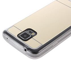 Wewoo Coque or pour Samsung Galaxy S5 / G900 plaqué miroir TPU étui de protection pas cher