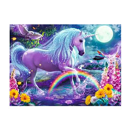 Ravensburger 100 Pcs XXL licorne puzzle à paillettes