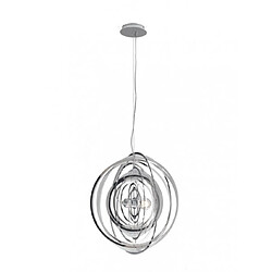 Fan Europe Suspension Club 1 ampoule Métal Chrome