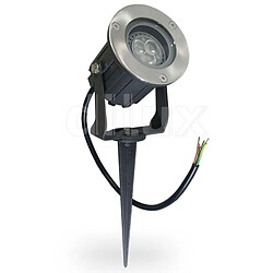 Tradex DE JARDIN COB LED 5W WATTS SUPPORT PEG LIGHT VERT IP 65