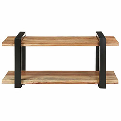 Maison Chic Meuble TV scandinave - Banc TV pour salon 90x40x40 cm Bois d'acacia solide -MN48736