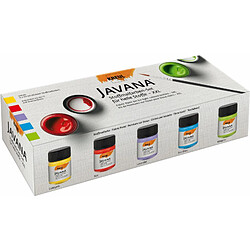 KREUL Peinture pour textiles JAVANA, kit XXL 5 x 50ml ()