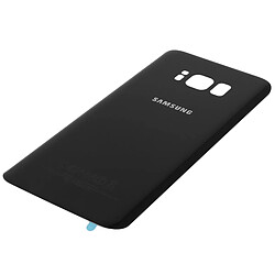 Acheter Cache Batterie Galaxy S8 Original Samsung Vitre Arrière noir