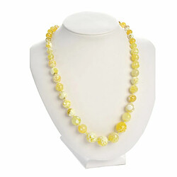 Paris Prix Collier Design Agate 18cm Jaune