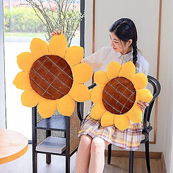 Universal 1 Peluche Peluche Tournesol Oreiller Jouet Coussin Doux Coussin Adorable Chambre Deco Fille Oreiller Fleur (40 pas cher